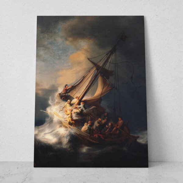 The Storm on the Sea of Galilee by Rembrandt - PD02